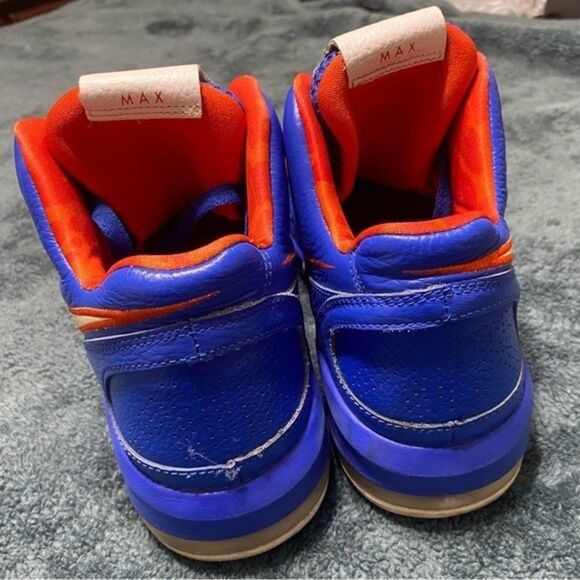SALE✨ Nike Air Max Sweep Thru 2011 Amare Stoudemire PE | Size 11 | Blue/Orange - Picture 10 of 15